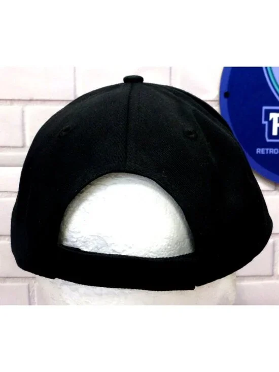 Chevrolet Embroidered Bow Tie Logo Black Adjustable Baseball Cap - Picture 4 of 10